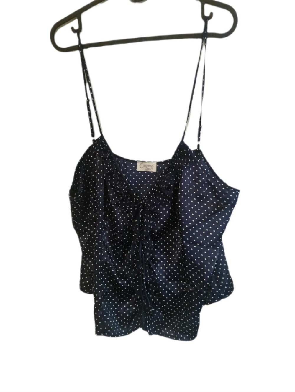 Cinema Etoile Vintage Polka Silky Shirt